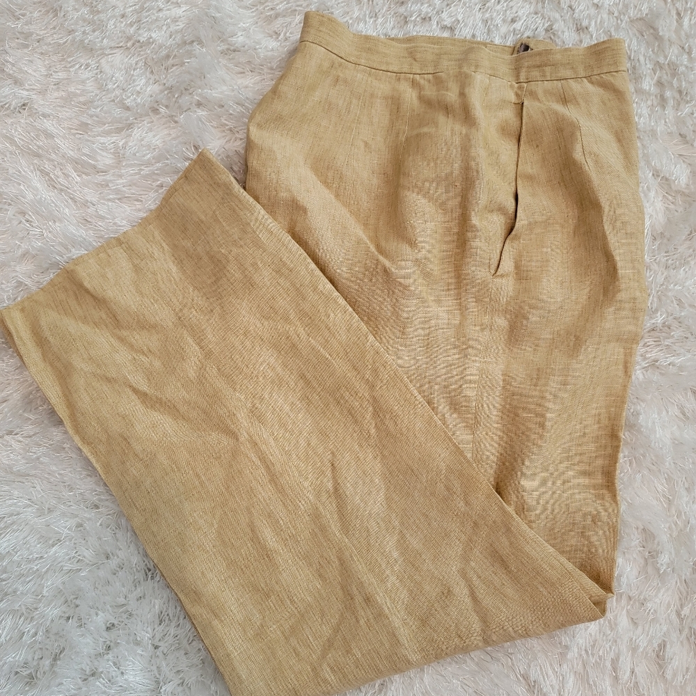 Full Leg Linen pants with lining by LAFAYETTE New York 148.